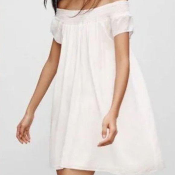 Aritzia Talula "Horatio" off-the-shoulder mini dress (size S) - Picture 1 of 4